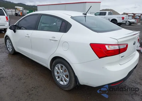 2014 Kia Rio Lx z USA, uszkodzony, nr VIN KNADM4A30E6342698